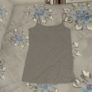 Grey Spaghetti strap top
